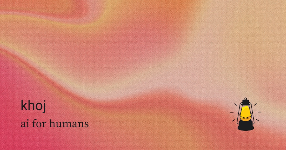 Khoj - AI for Humans logo